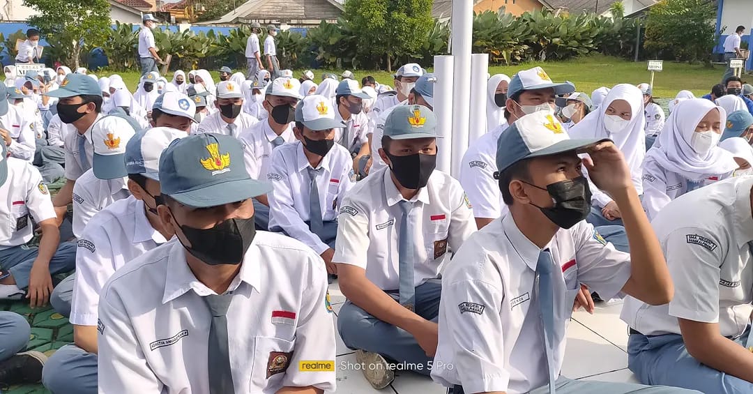 Orasi kampanye calon Ketua OSIS