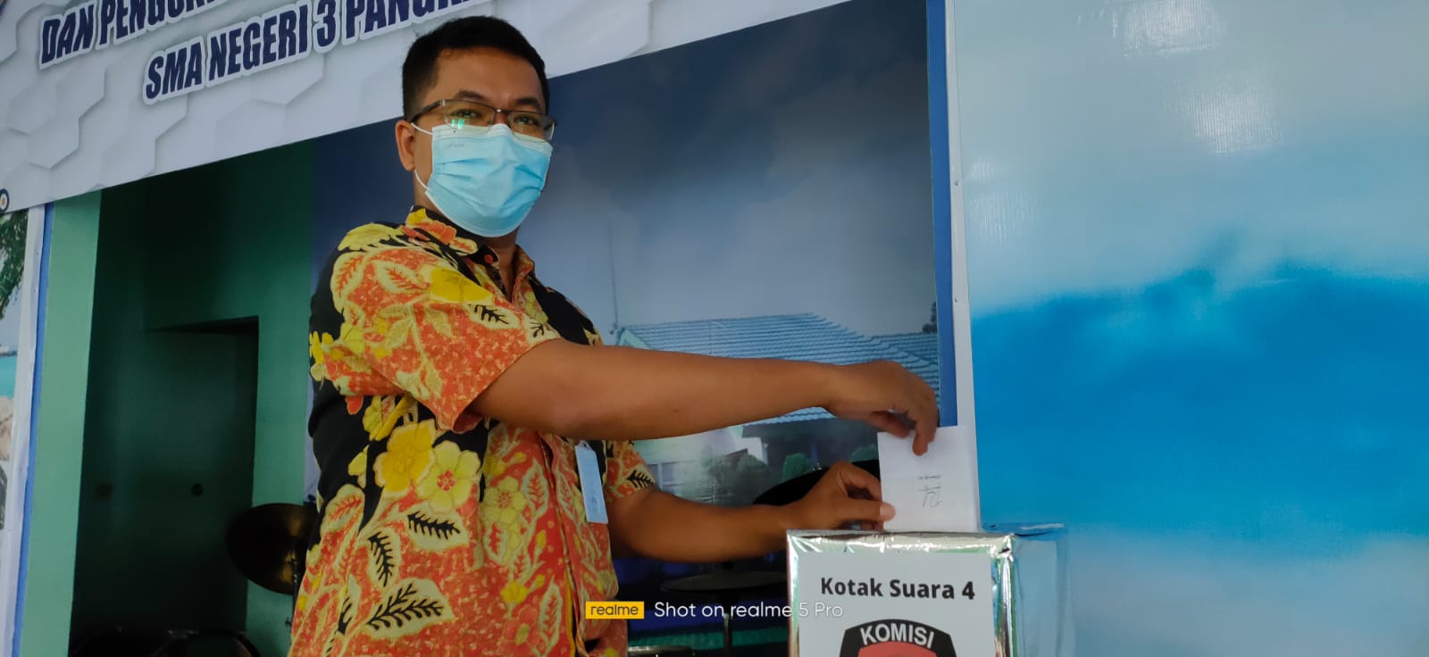 Pemungutan Suara Pemilihan Paslon Ketua dan Wakil Ketua OSIS