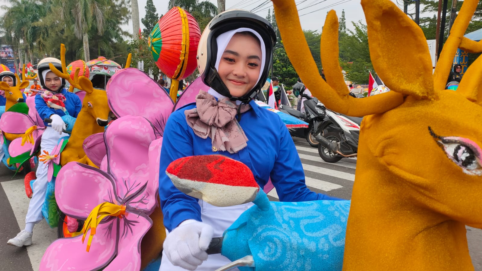 motor hias Agustusan