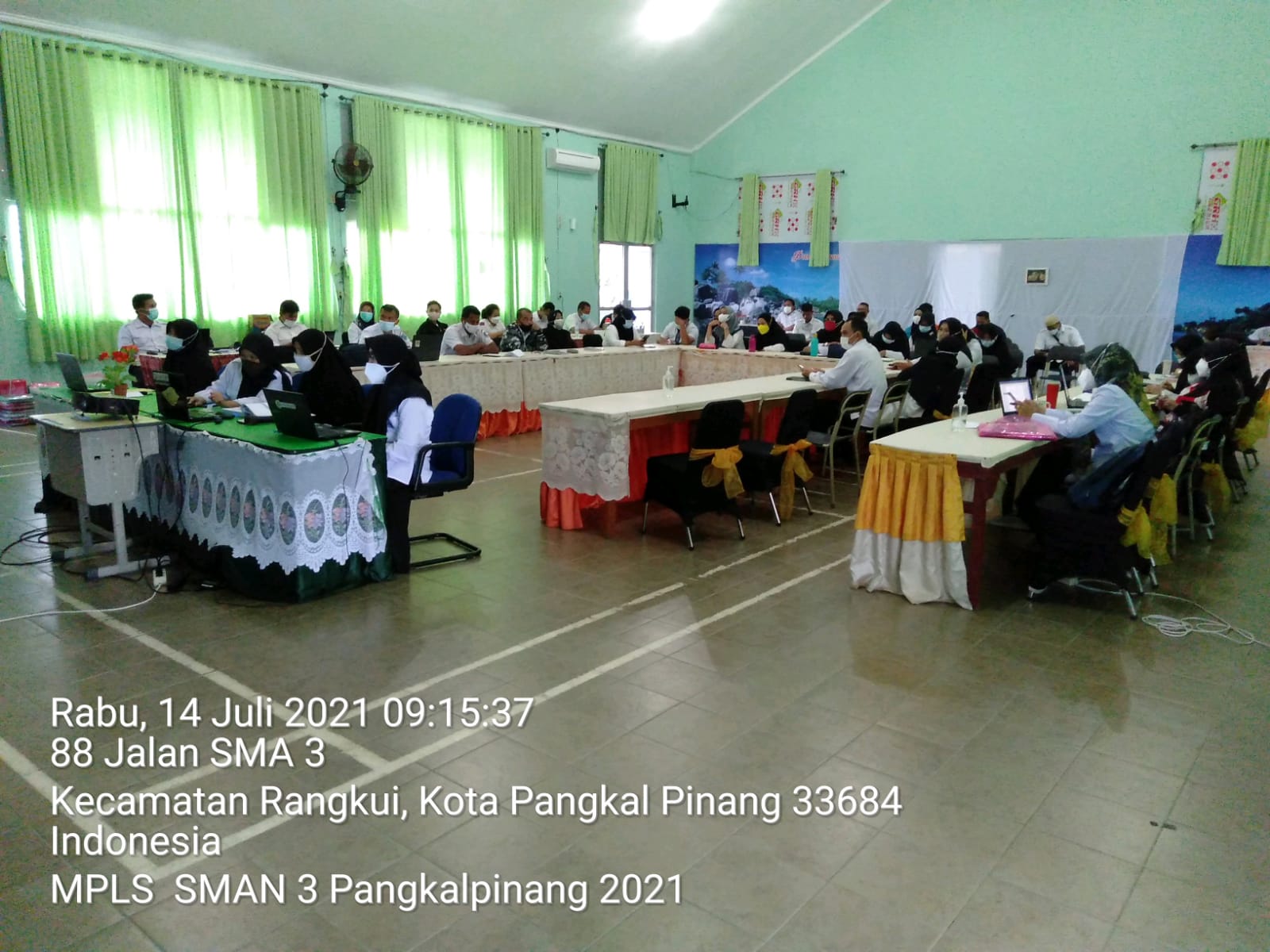 Pengenalan Lingkungan Sekolah SMAN 3 Pangkalpinang