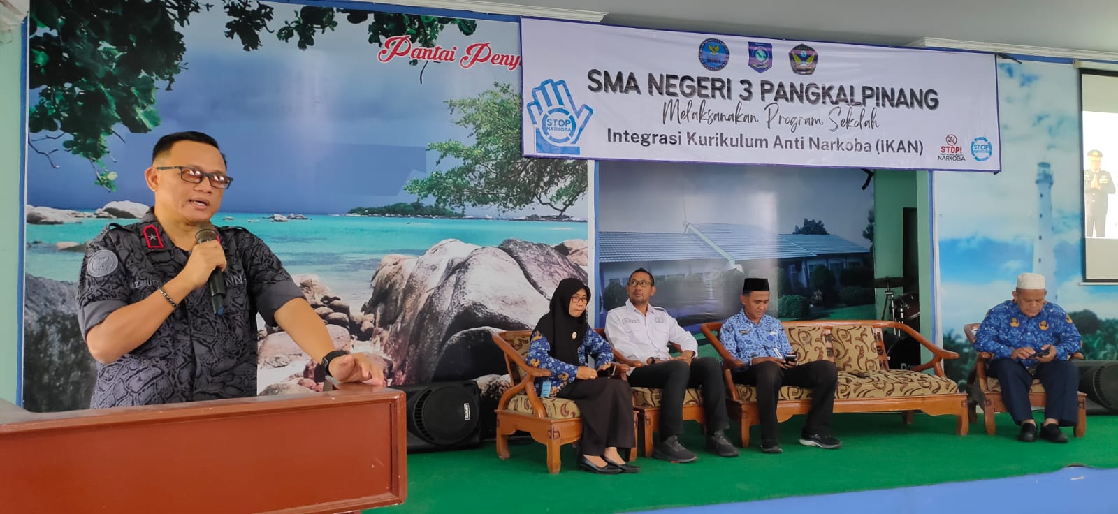 Deklarasikan Integrasi Kurikulum Anti Narkoba dan Sekolah Bersinar