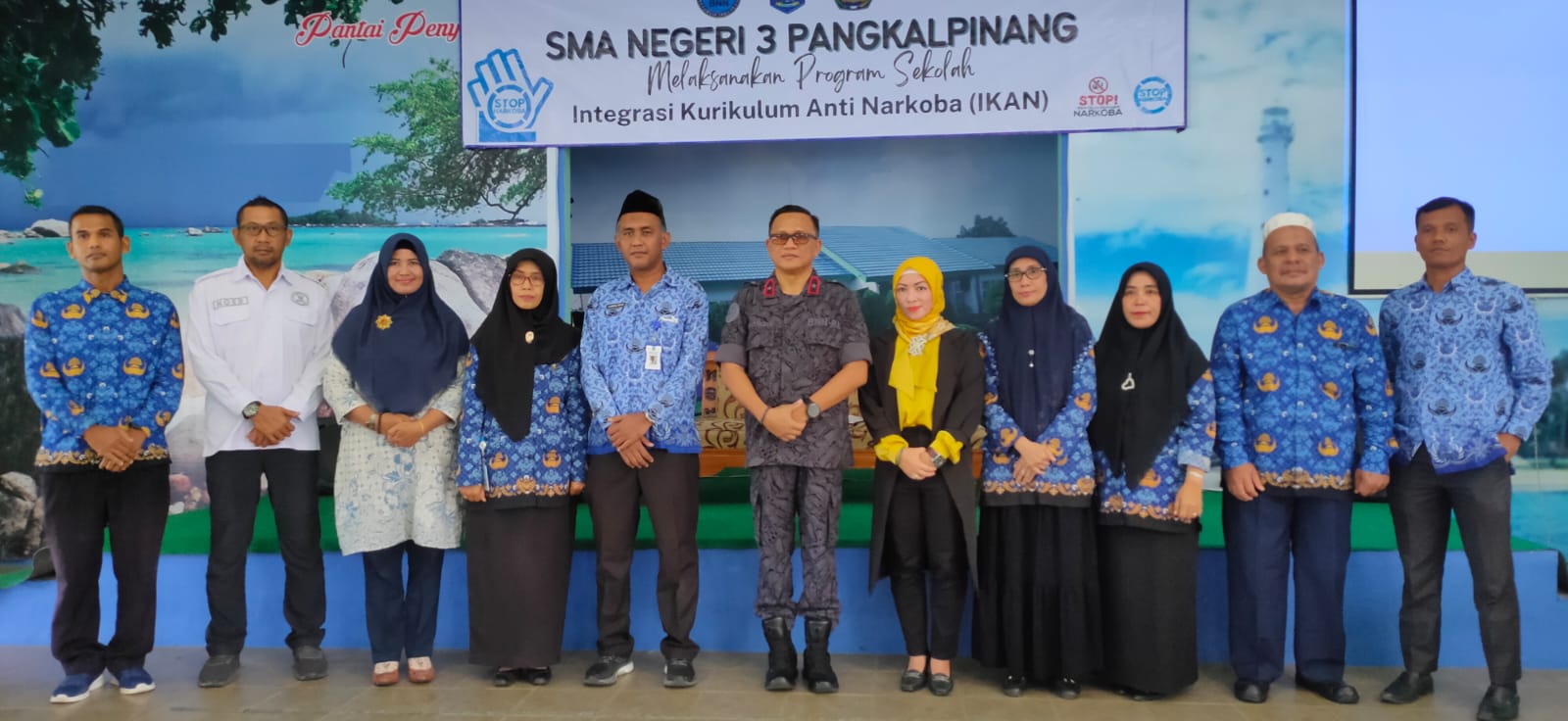 Deklarasikan Integrasi Kurikulum Anti Narkoba dan Sekolah Bersinar