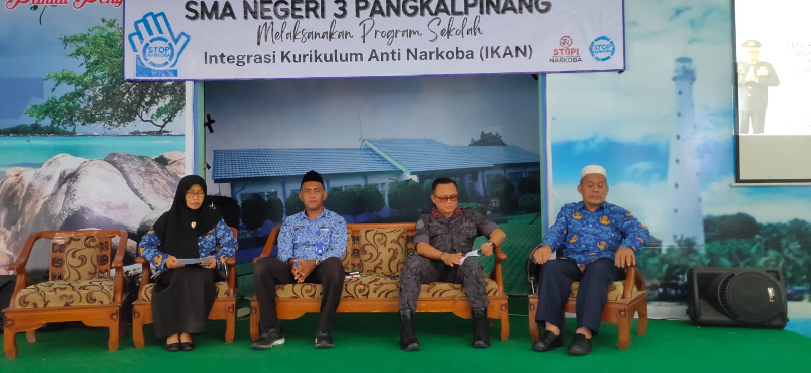 Deklarasikan Integrasi Kurikulum Anti Narkoba dan Sekolah Bersinar