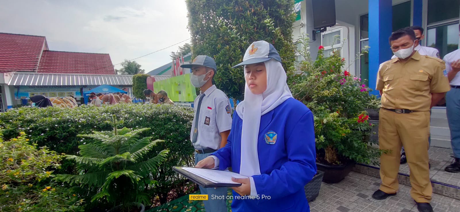 Upacara Bendera Hari Pertama di Tahun 2022