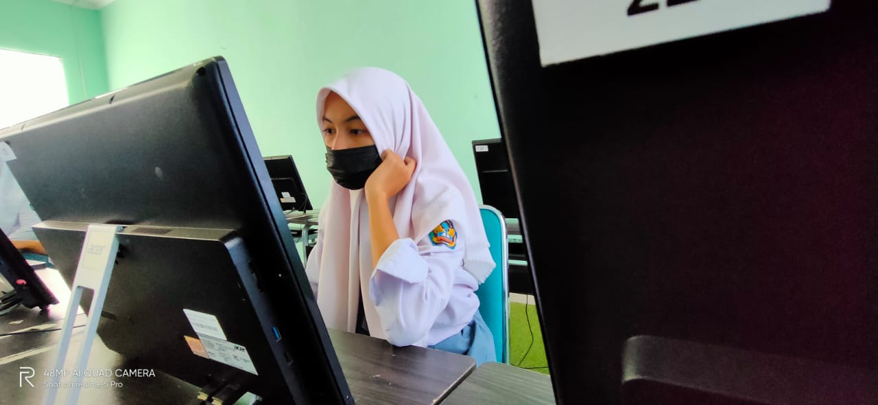 Pelaksanaan ANBK SMA Negeri 3 Pamgkalpinang 2021