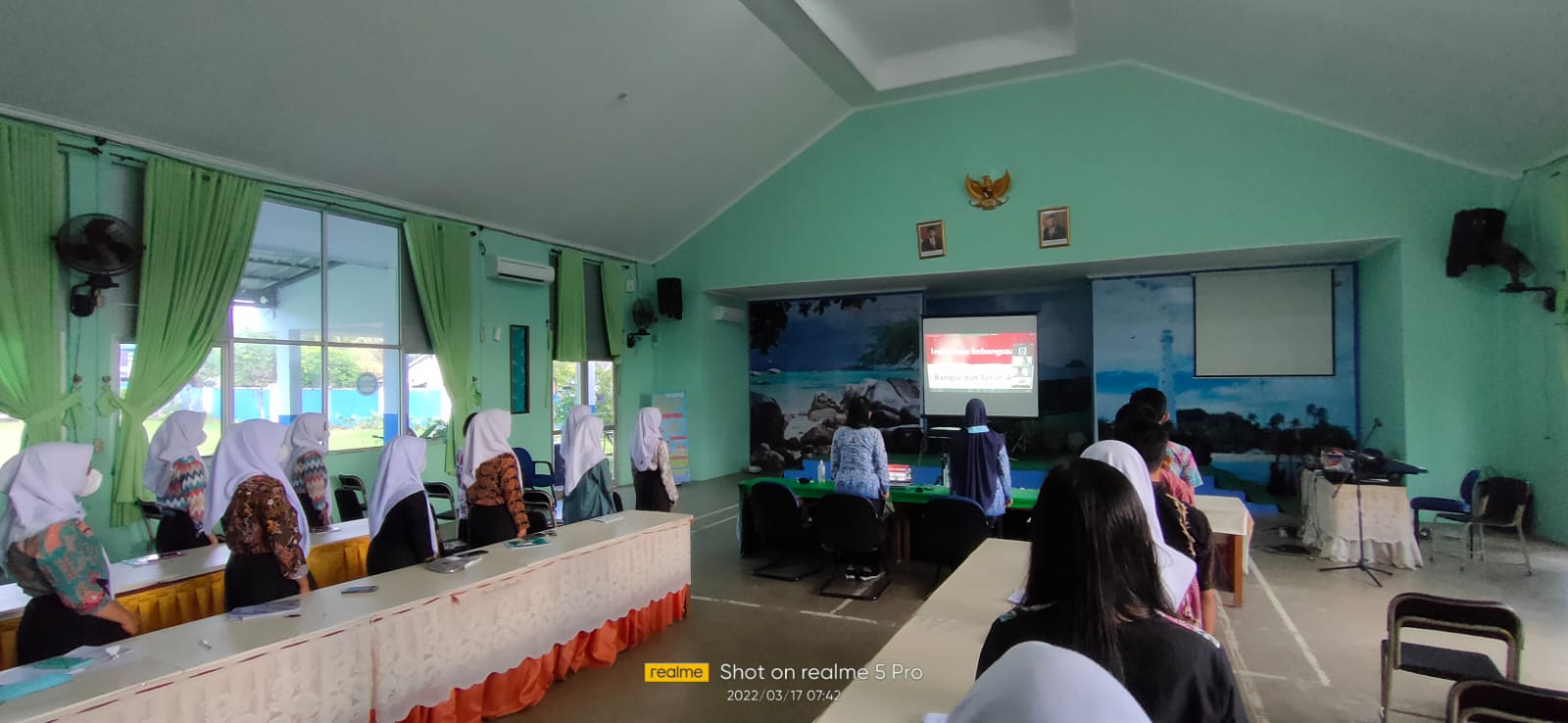 Sosialisasi BNPT. Melalui Zoomeeting