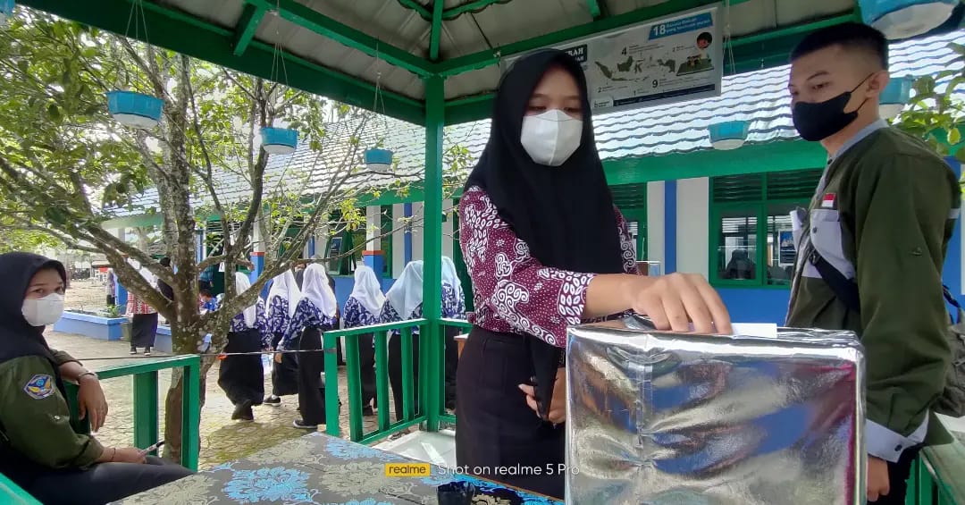 Pemungutan Suara Pemilihan Paslon Ketua dan Wakil Ketua OSIS