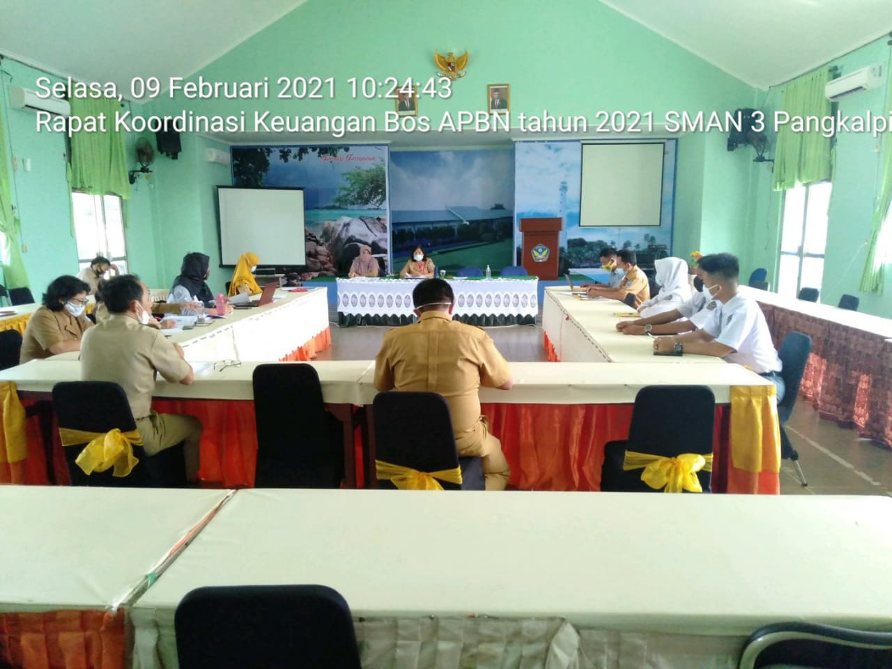 Rapat Anggaran dan USBK Tahun 2021
