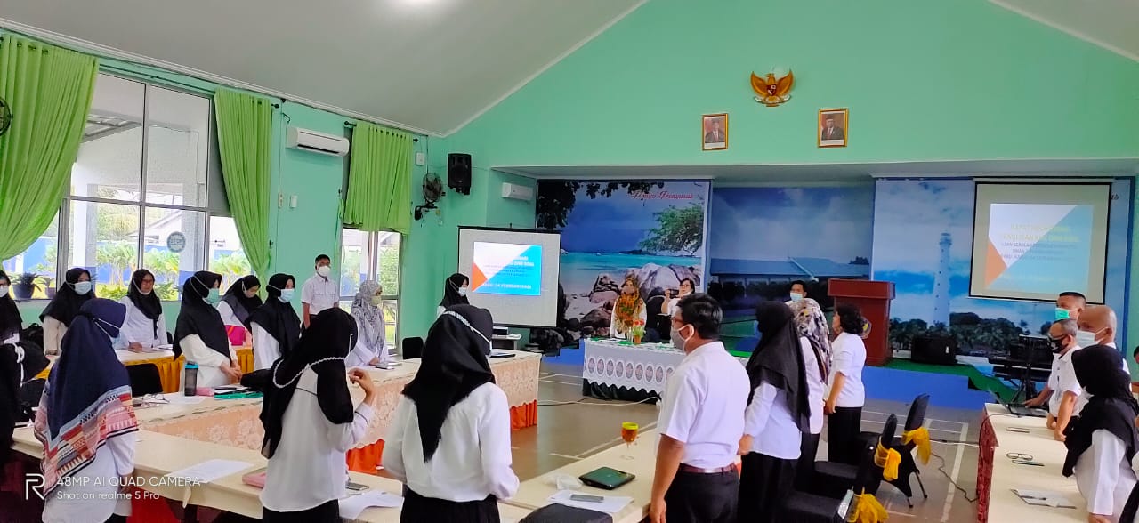 Rapat Koordinasi Kisi dan soal USBK februari 2021