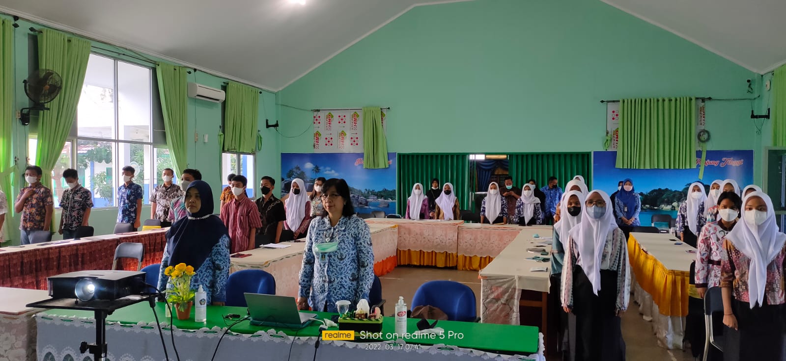 Sosialisasi BNPT. Melalui Zoomeeting