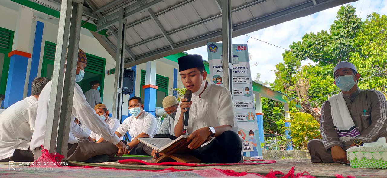 Nganggung dan Tausiyah peringatan Isra' Mi'raj Nabi Muhammad SAW. 1442H.