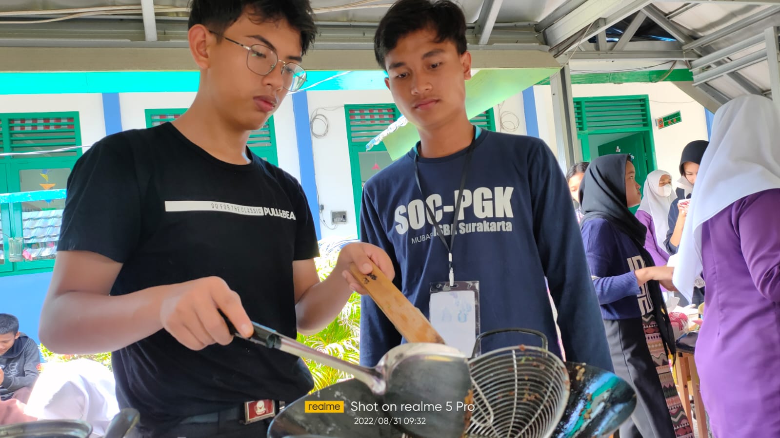 Lomba Masak Ketahanan panga HUT SMANETA 31
