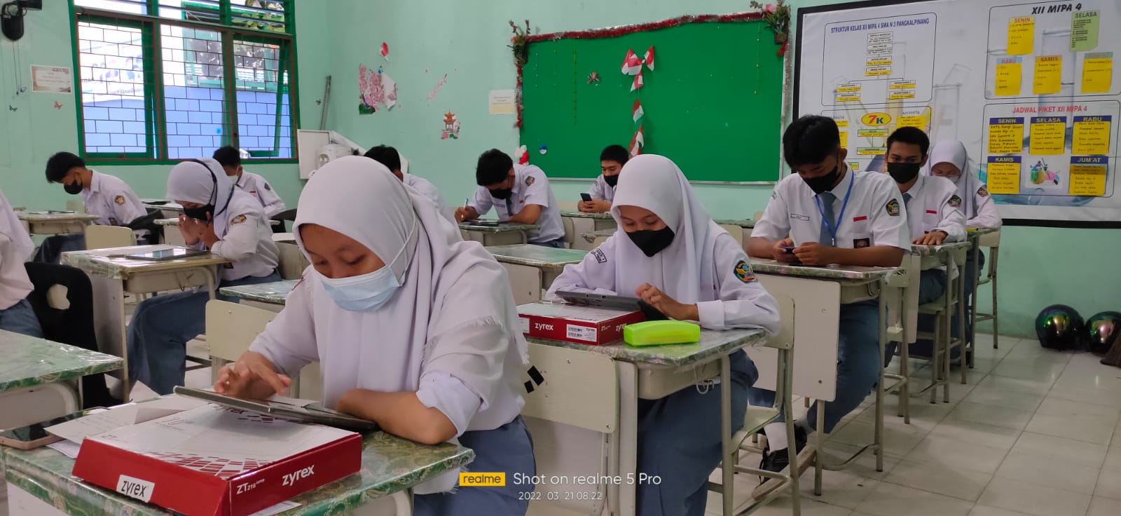 Ujian Sekolah Maret 2022