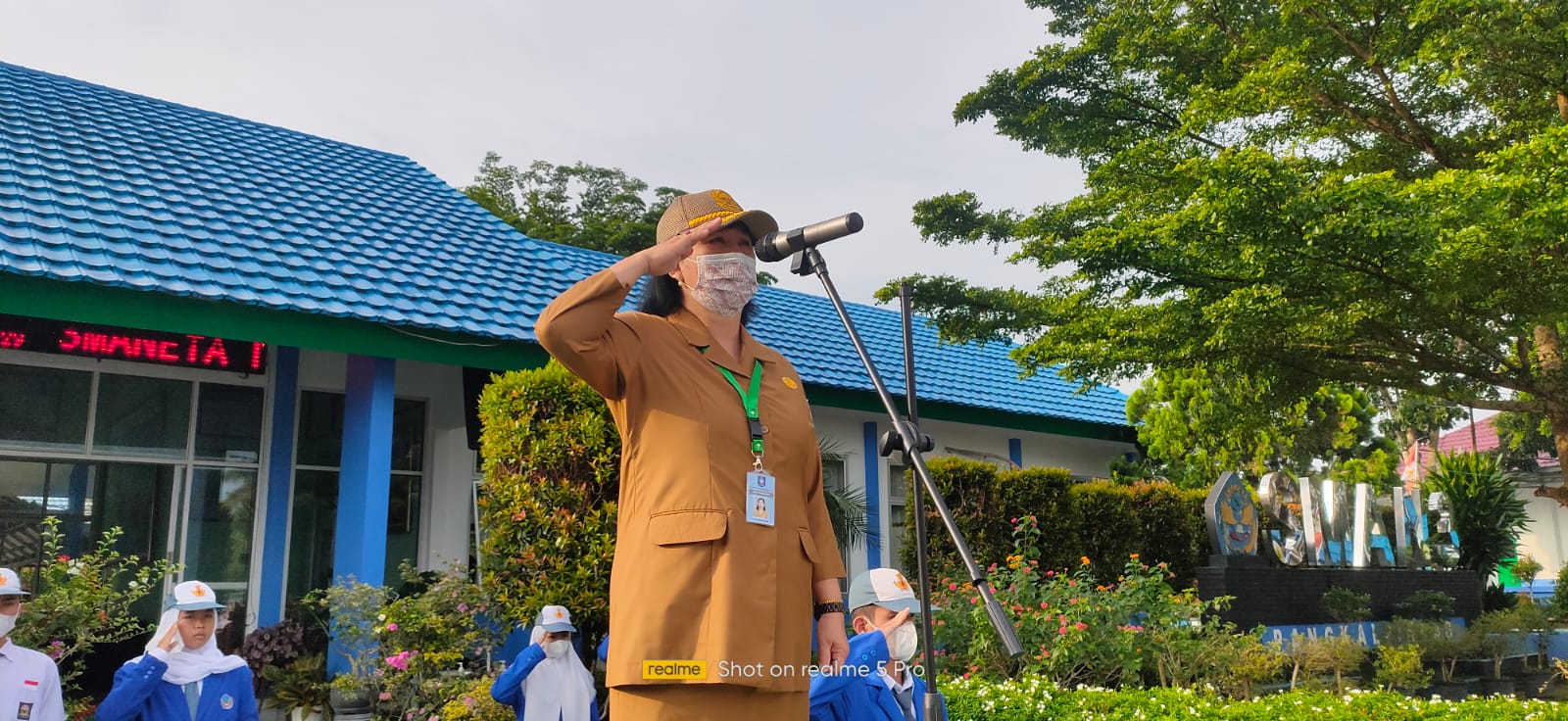 Upacara Bendera Hari Pertama di Tahun 2022