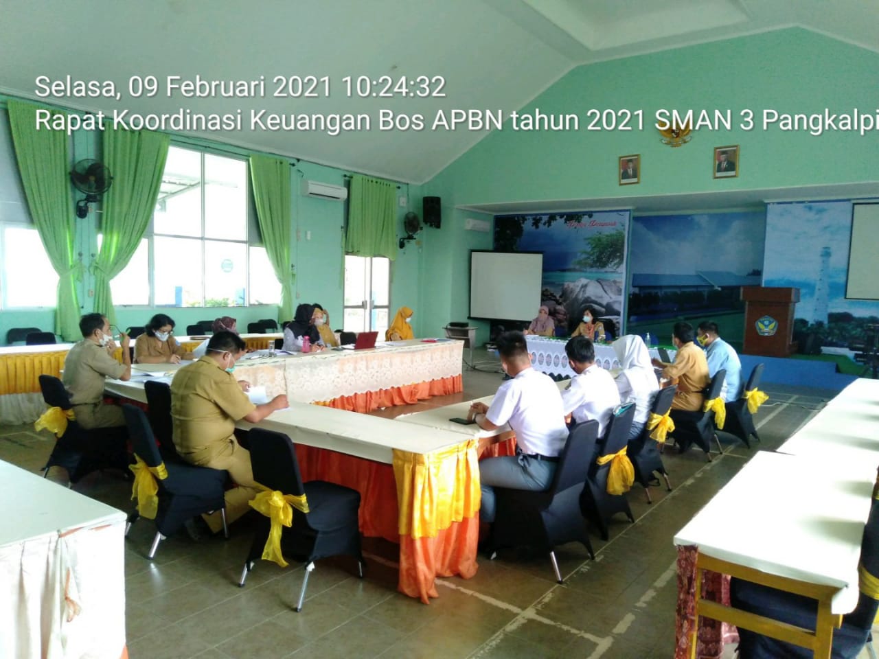 Rapat Anggaran dan USBK Tahun 2021