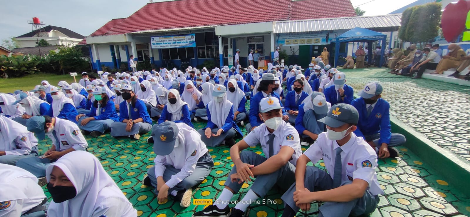 Orasi kampanye calon Ketua OSIS