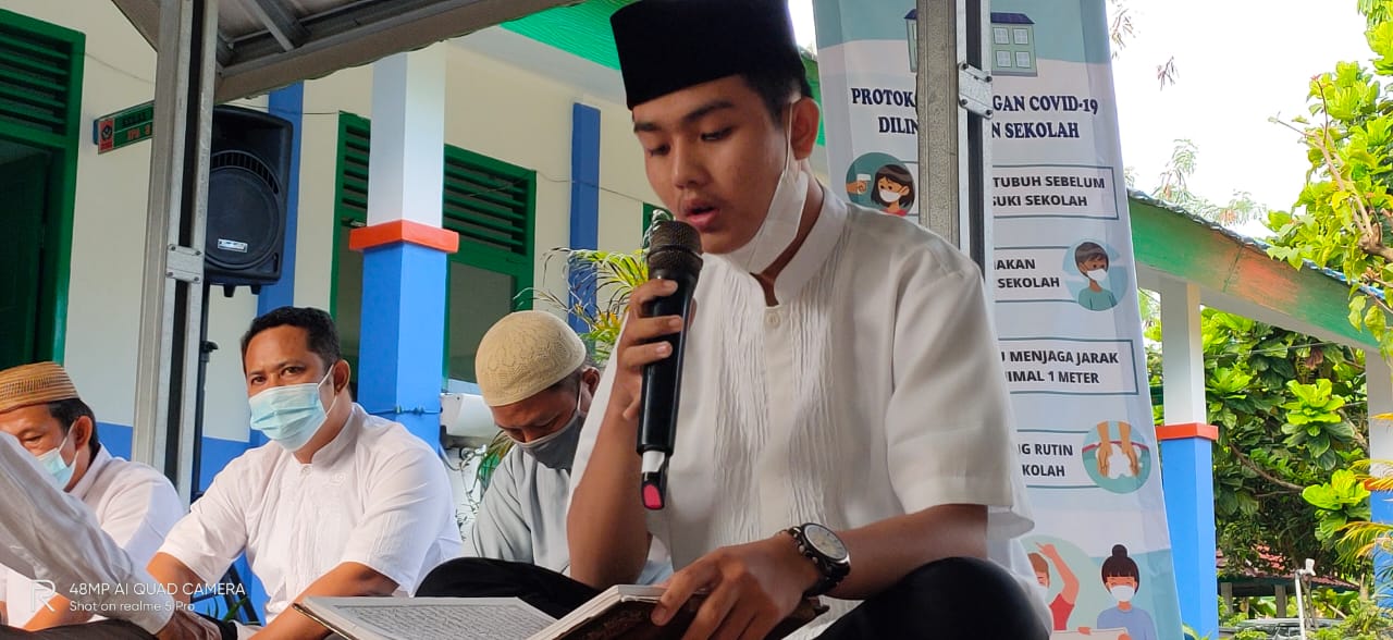 Nganggung dan Tausiyah peringatan Isra' Mi'raj Nabi Muhammad SAW. 1442H.