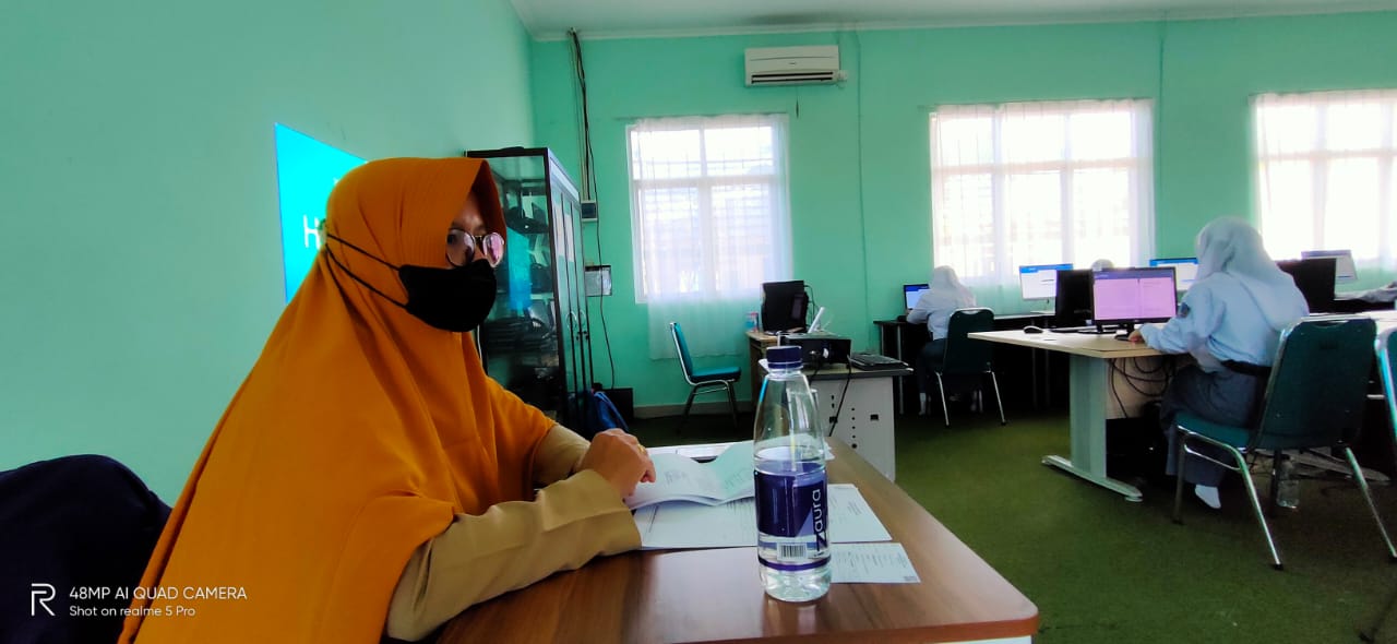 Pelaksanaan ANBK SMA Negeri 3 Pamgkalpinang 2021