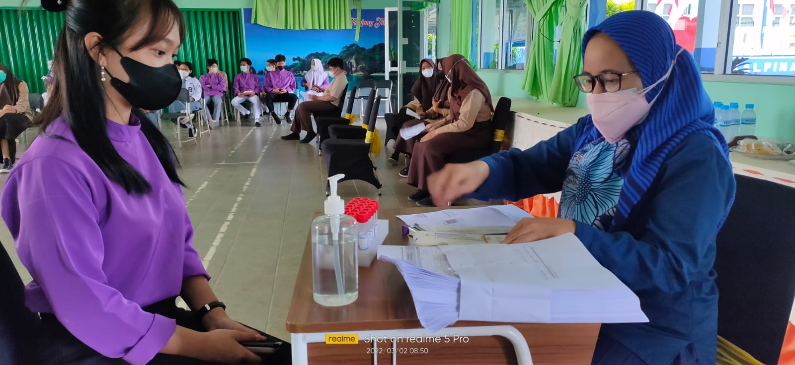 PCR Test SMANETA dari Petugas Kesehatan Puskesmas Melintang