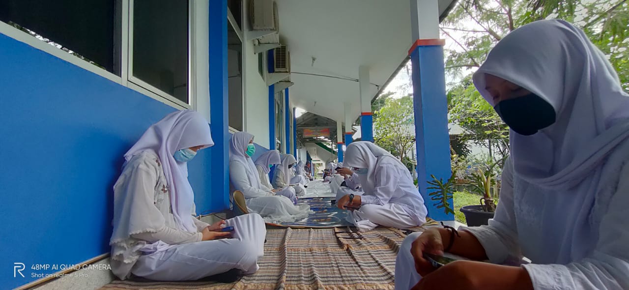 Nganggung dan Tausiyah peringatan Isra' Mi'raj Nabi Muhammad SAW. 1442H.