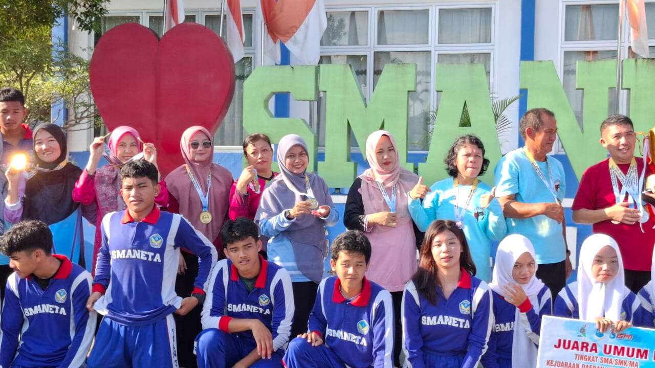 Juara umum 2 Kejurda Pelajar Kota Pangkalpinang