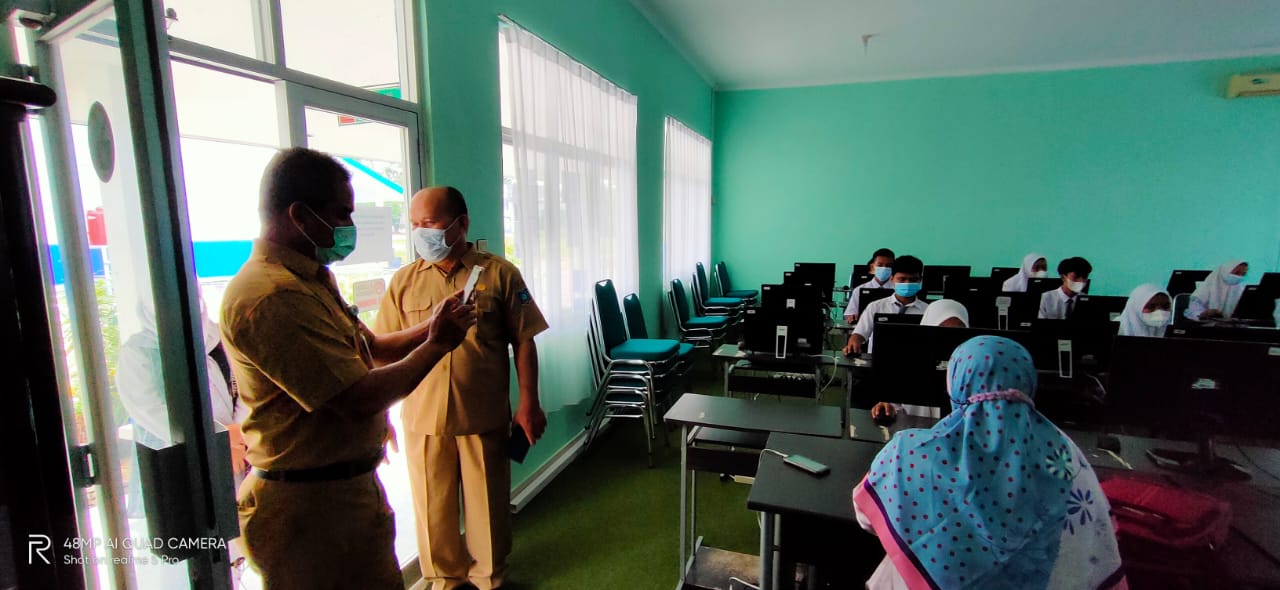 Pelaksanaan ANBK SMA Negeri 3 Pamgkalpinang 2021