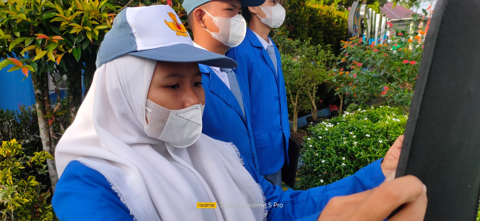 Upacara Bendera Hari Pertama di Tahun 2022