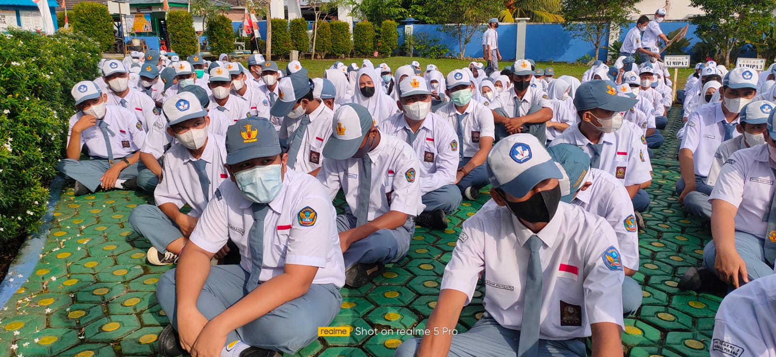 Orasi kampanye calon Ketua OSIS