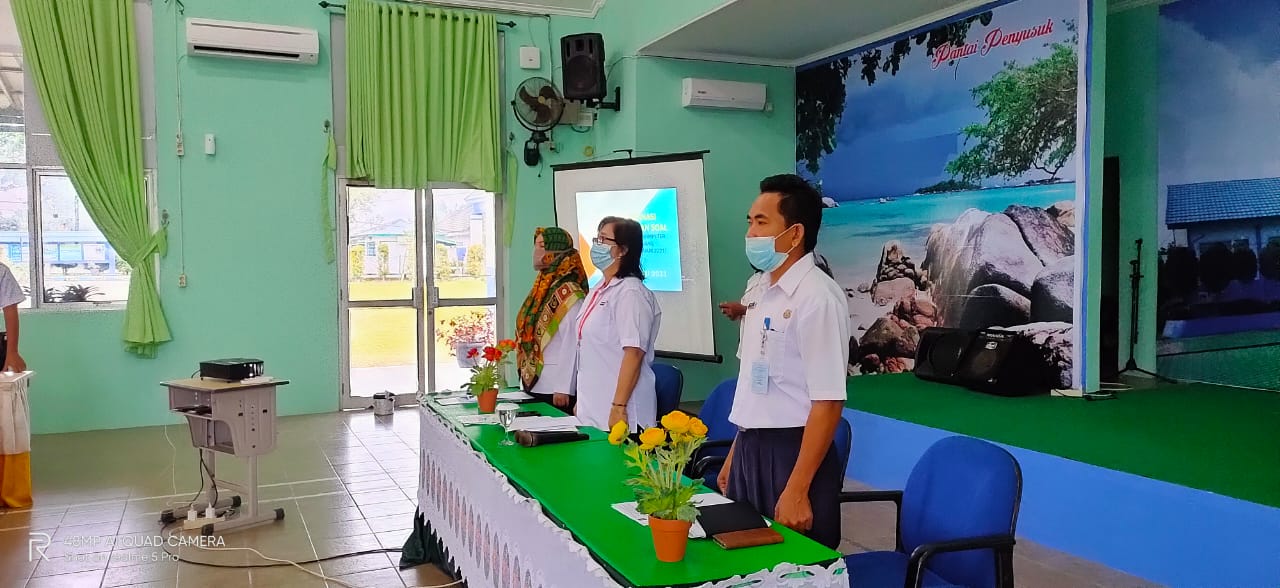 Rapat Koordinasi Kisi dan soal USBK februari 2021