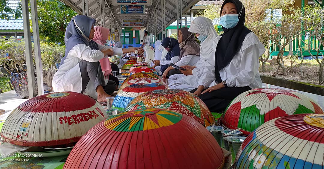 Nganggung dan Tausiyah peringatan Isra' Mi'raj Nabi Muhammad SAW. 1442H.