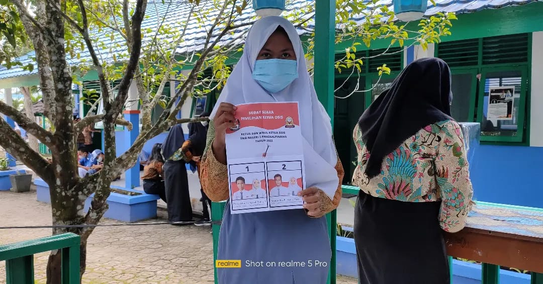 Pemungutan Suara Pemilihan Paslon Ketua dan Wakil Ketua OSIS
