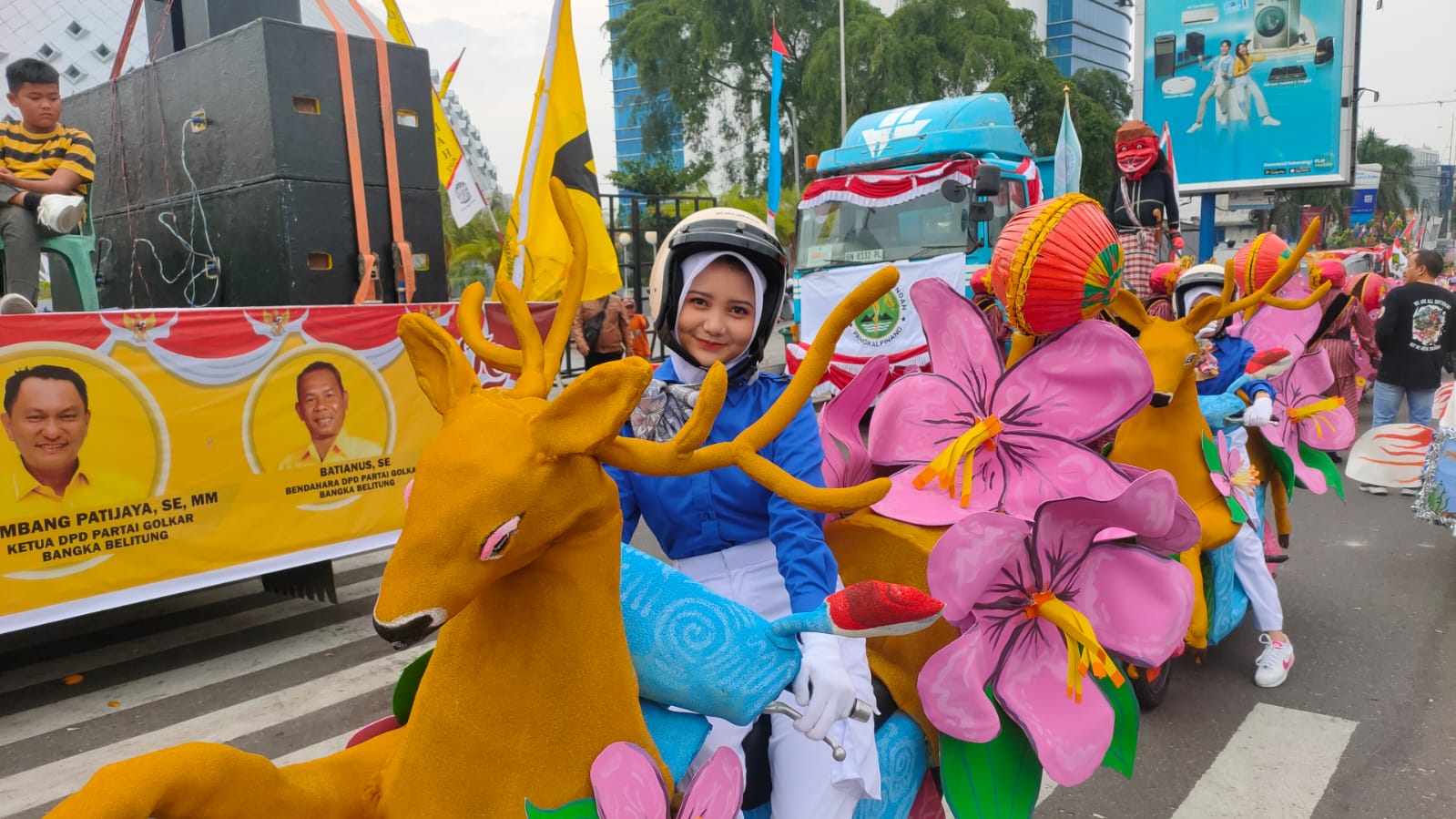 motor hias Agustusan