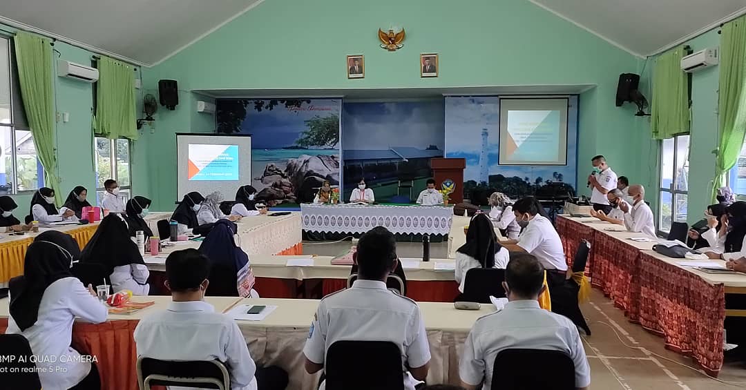 Rapat Koordinasi Kisi dan soal USBK februari 2021