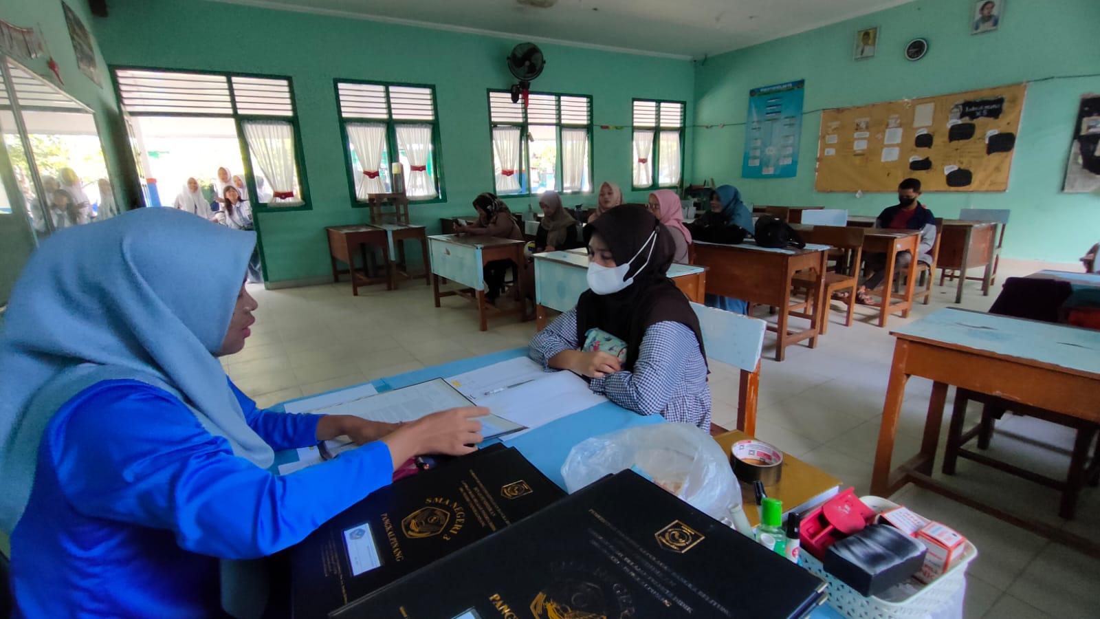 Pembagian raport juli 2023