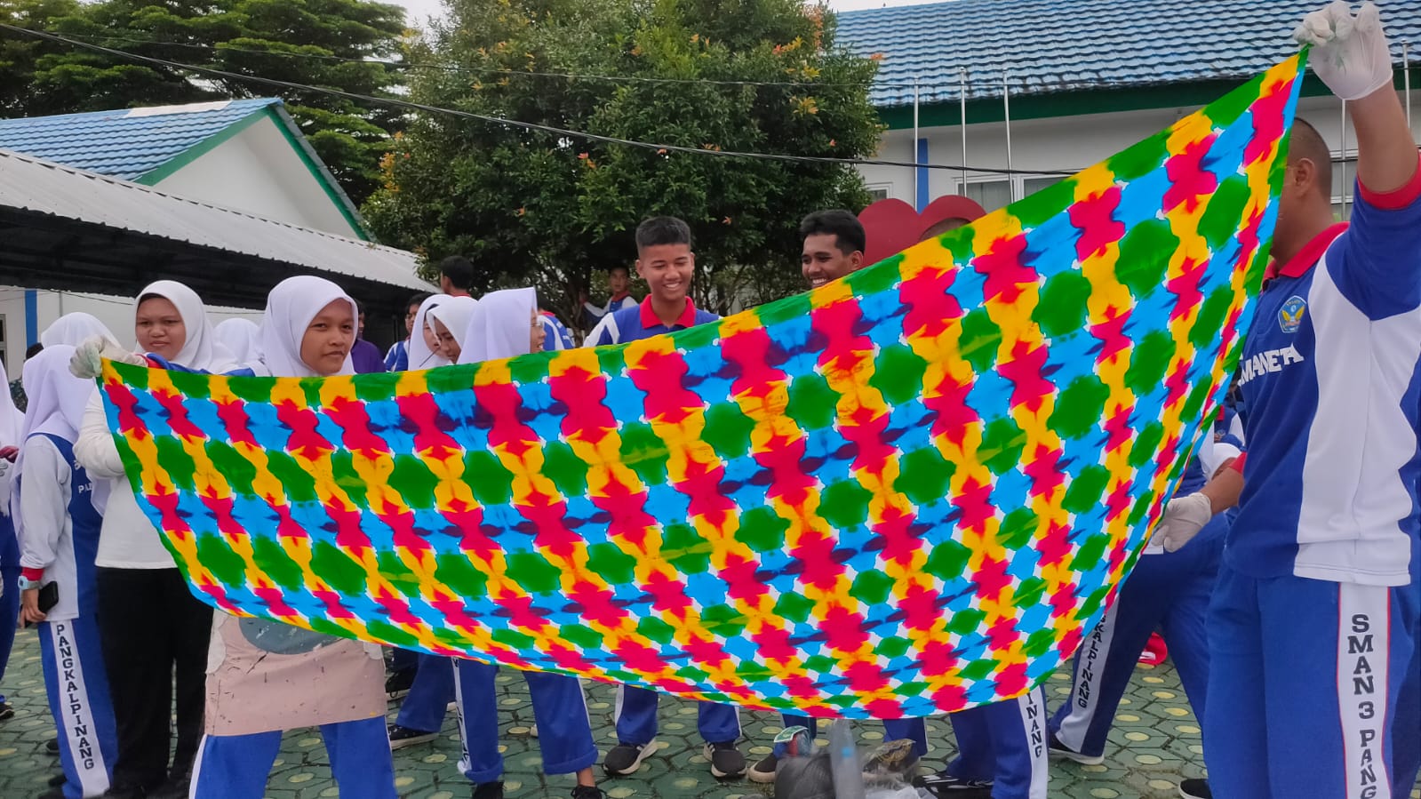 P5 Shibori kelas X , April 2024