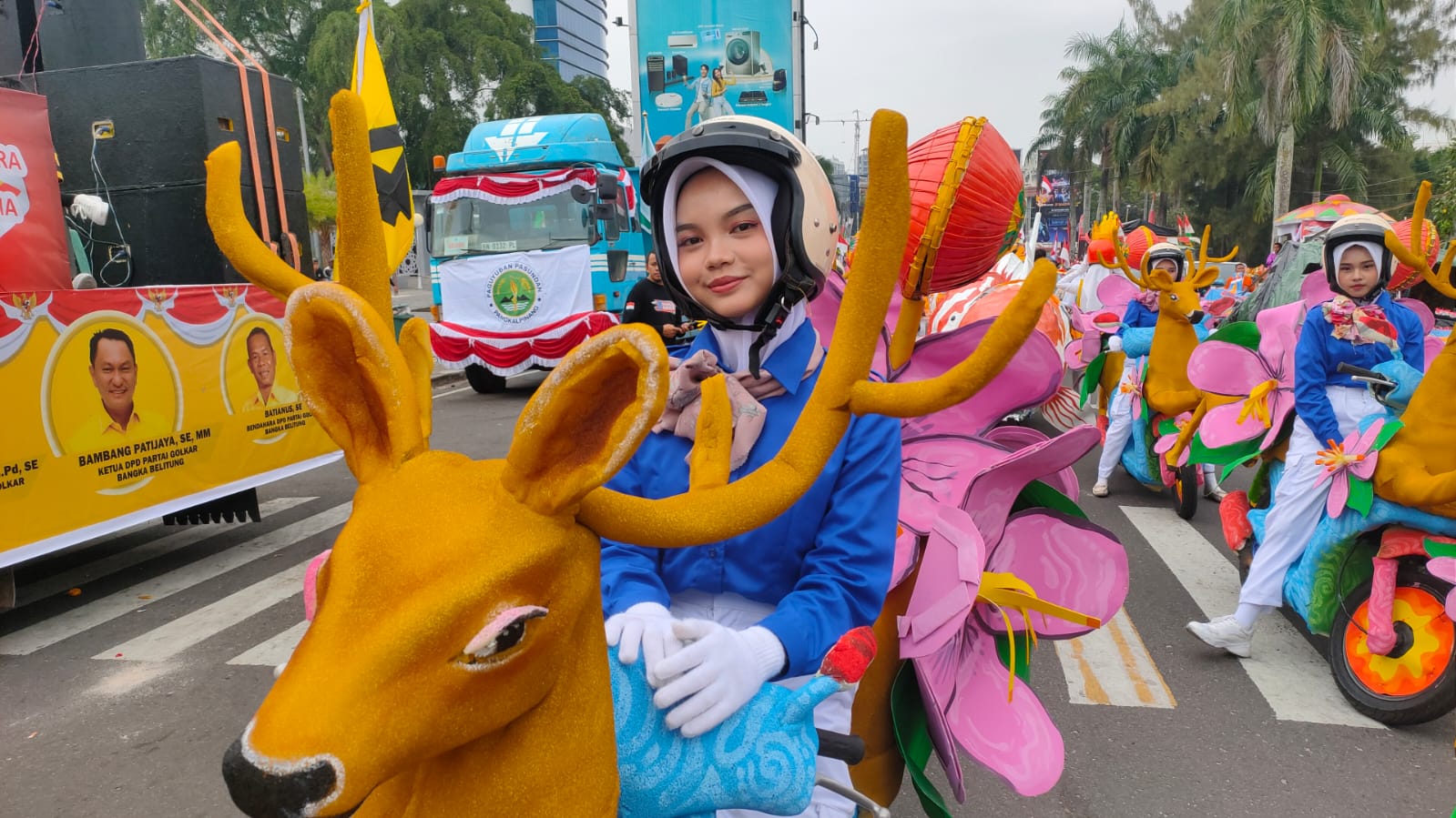 motor hias Agustusan