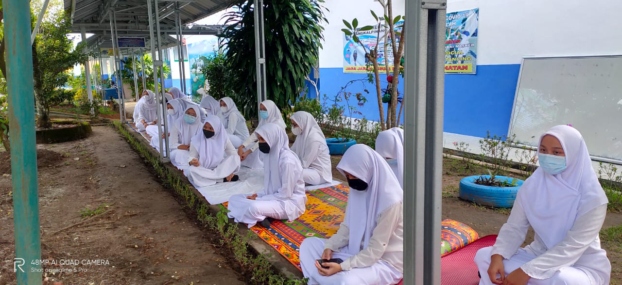 Nganggung dan Tausiyah peringatan Isra' Mi'raj Nabi Muhammad SAW. 1442H.