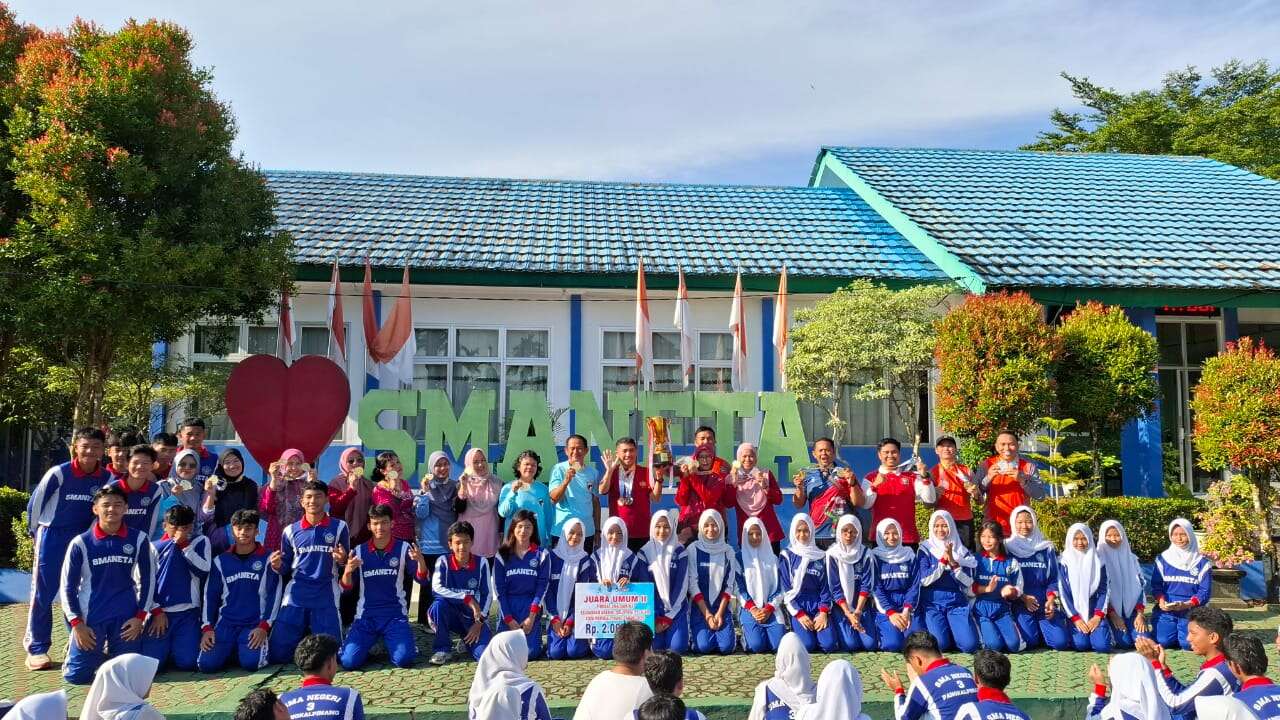 Juara umum 2 Kejurda Pelajar Kota Pangkalpinang