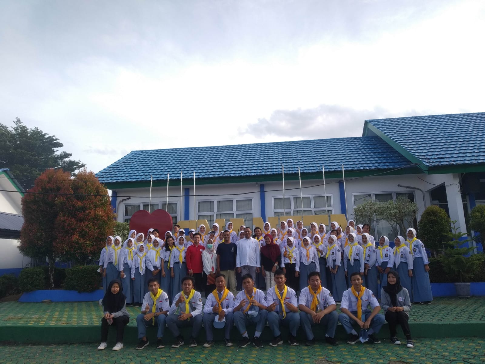 Kegiatan PMR SMAN3 Pangkalpinang dan PMI