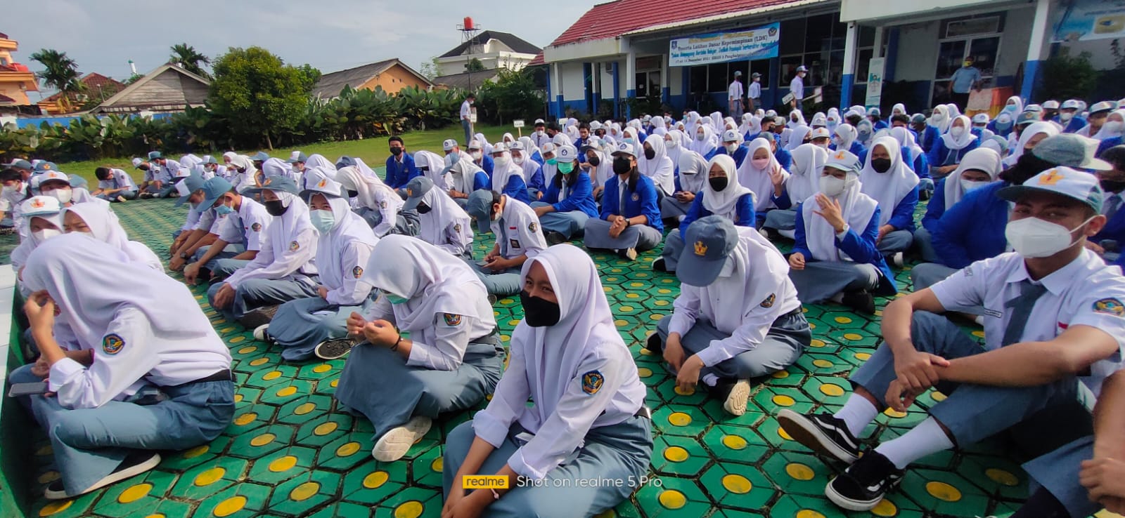 Orasi kampanye calon Ketua OSIS