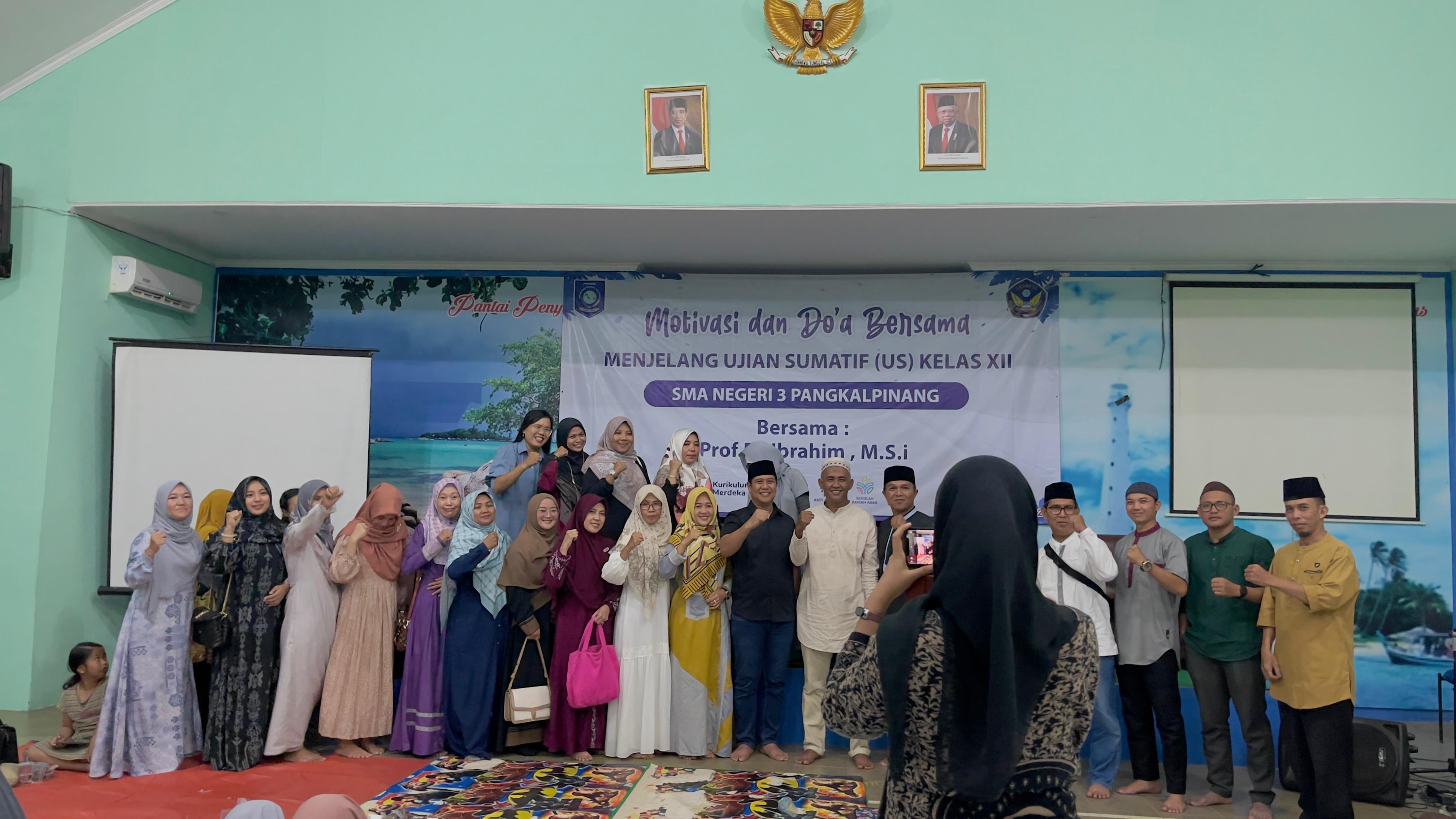 Motivasi dan Doa bersama menjelang Ujian Sumatif