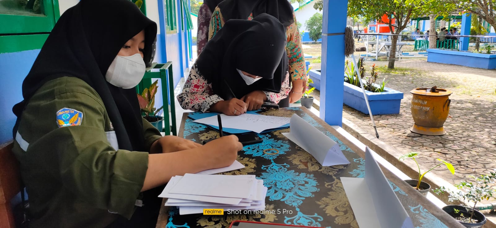 Pemungutan Suara Pemilihan Paslon Ketua dan Wakil Ketua OSIS