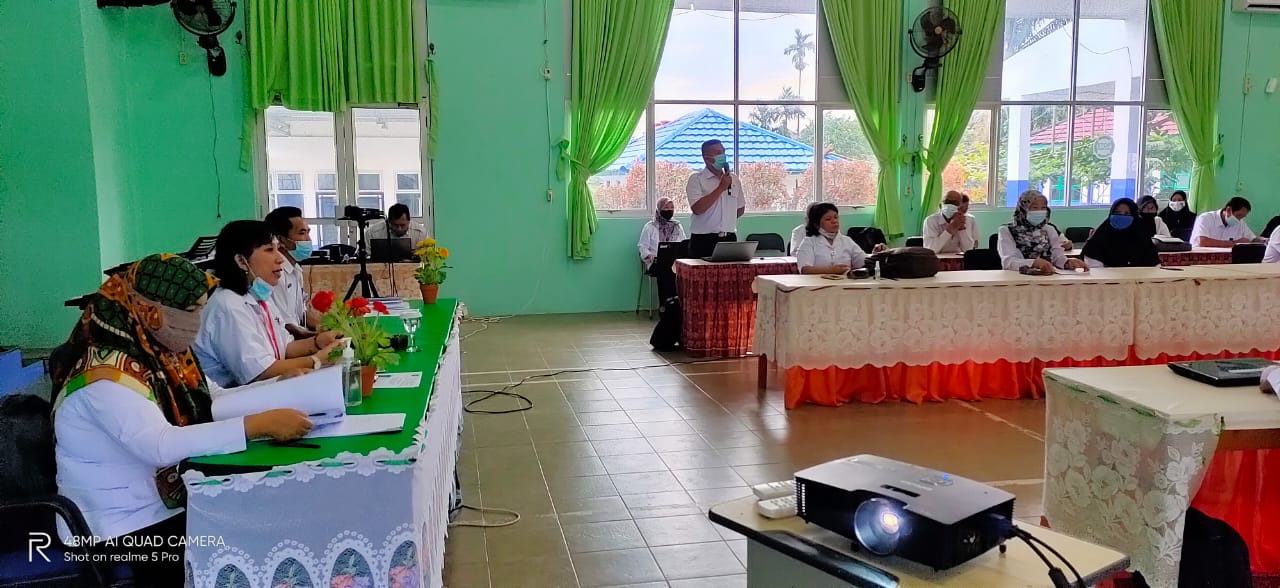 Rapat Koordinasi Kisi dan soal USBK februari 2021