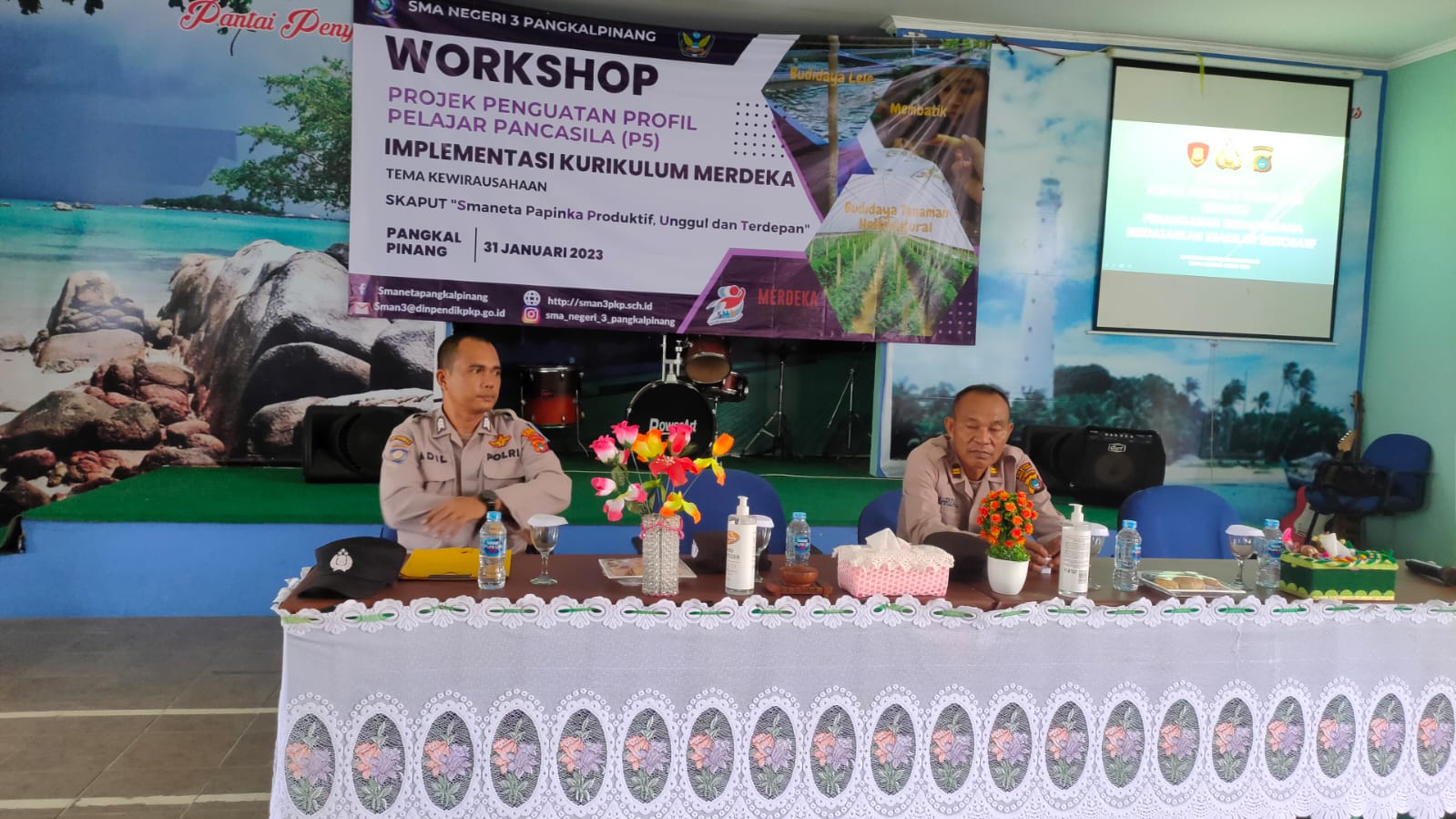 Sosialisasi kamtibnas  Polres Pangkalpinang