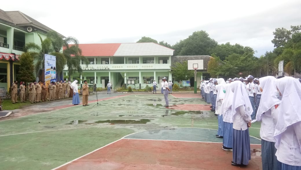 HARI PERTAMA MASUK SEKOLAH TAHUN PELAJARAN 2020/2021 SEMESTER GENAP