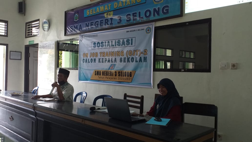 SOSIALISASI ON JOB TRAINING (OJT)_2 DAN EVALUASI UJI COBA PEMBELAJARAN TATAP MUKA TAHAP I