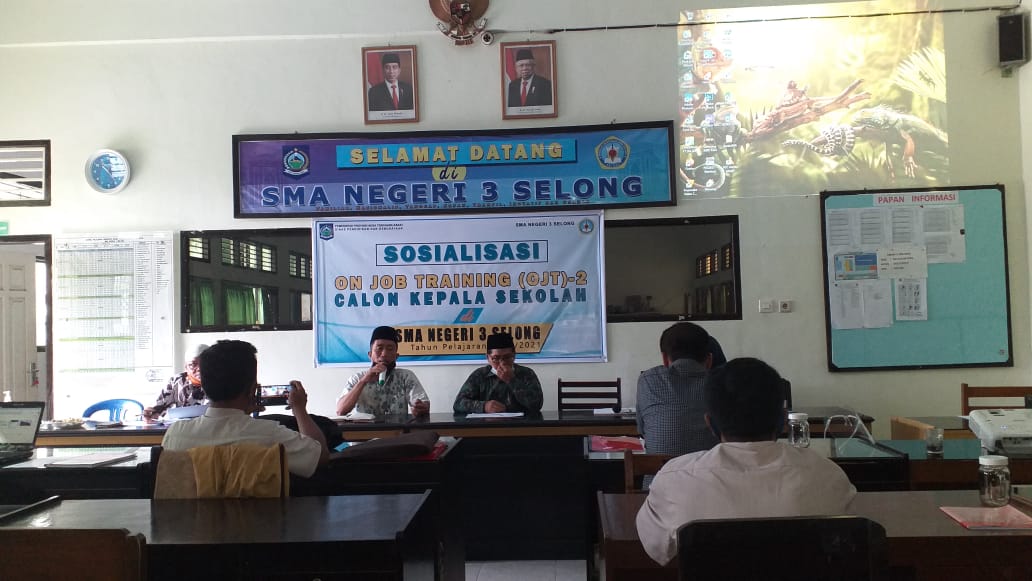 SOSIALISASI ON JOB TRAINING (OJT)_2 DAN EVALUASI UJI COBA PEMBELAJARAN TATAP MUKA TAHAP I