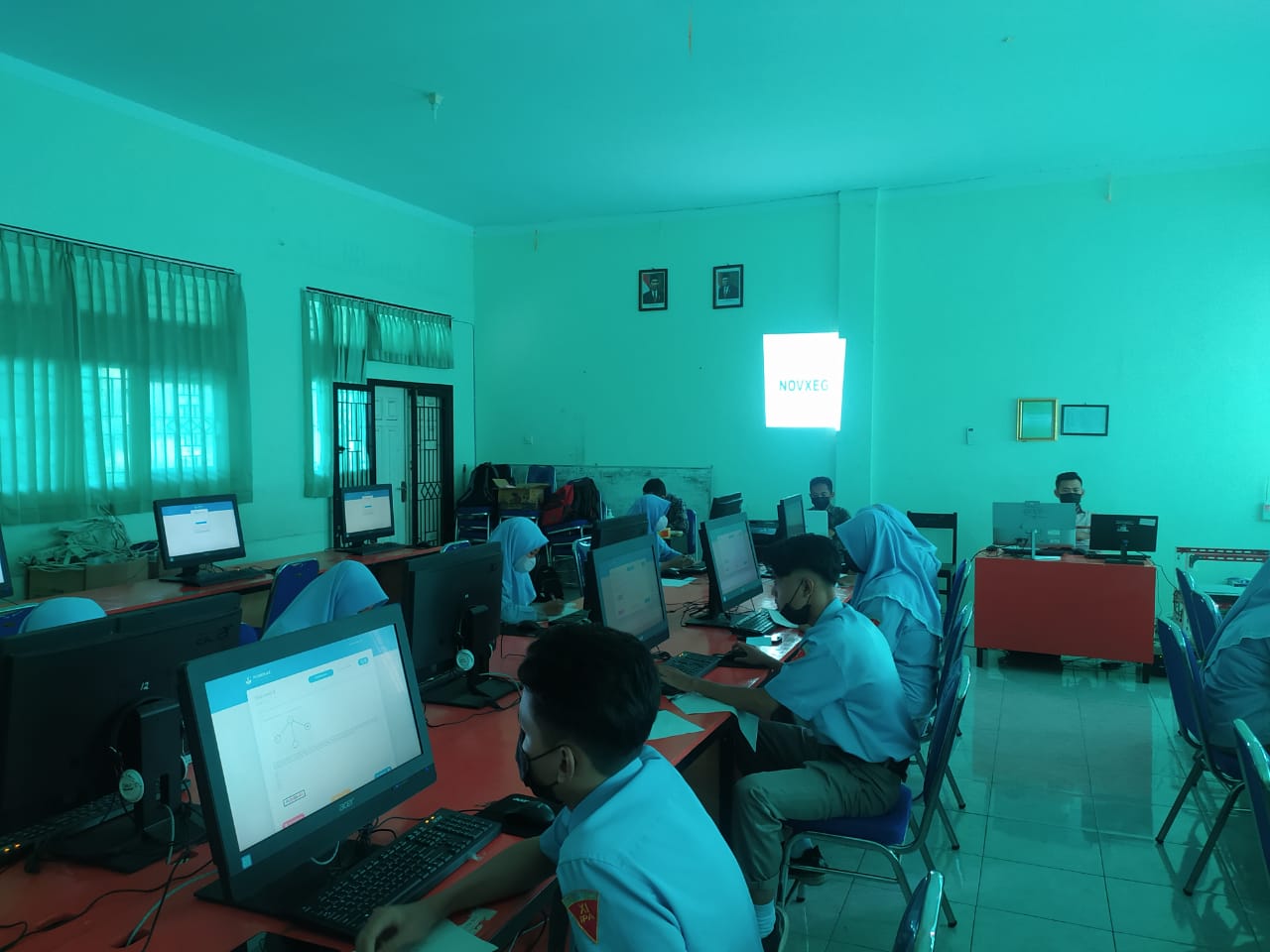 KOMPETISI SAINS NASIONAL 2021 DI SMA NEGERI 3 SELONG