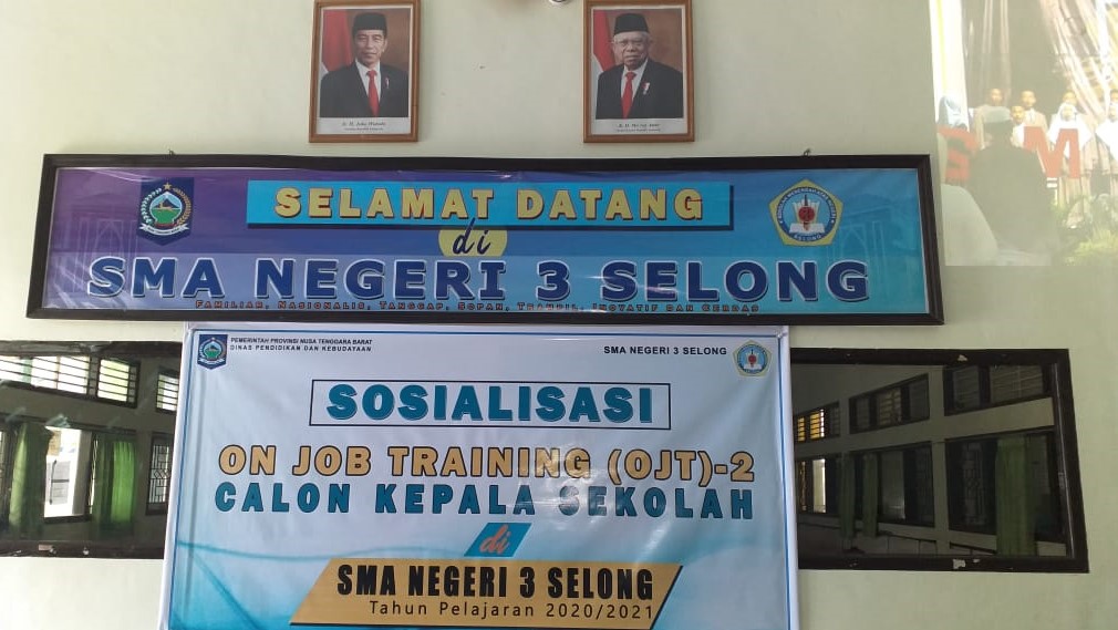 SOSIALISASI ON JOB TRAINING (OJT)_2 DAN EVALUASI UJI COBA PEMBELAJARAN TATAP MUKA TAHAP I