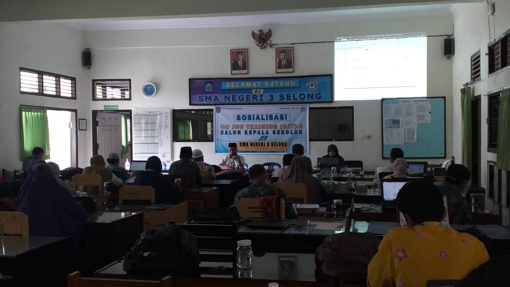 SOSIALISASI ON JOB TRAINING (OJT)_2 DAN EVALUASI UJI COBA PEMBELAJARAN TATAP MUKA TAHAP I